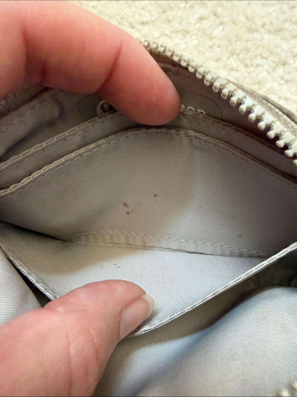 Taupe lululemon athletica Small Zip Pouch - Picture 7 of 10